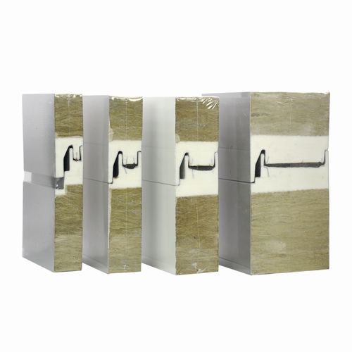 Rock wool sandwich wall panel sample