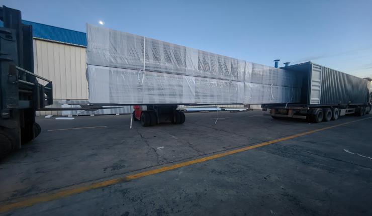 Propanel Dispatches Rock Wool Sandwich Panels to Australia