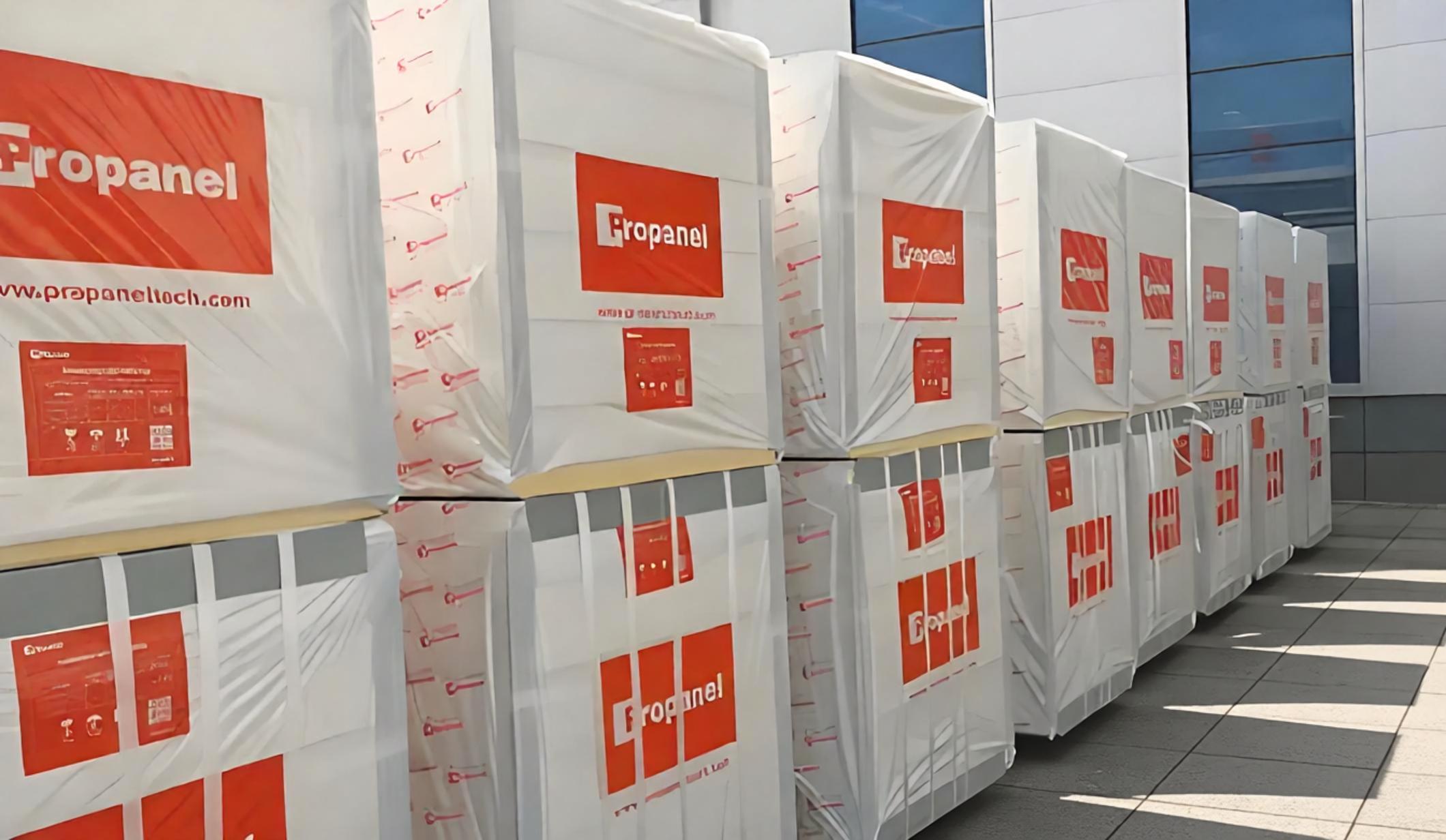 Propanel Ships 50,000+ sq.m. Rock Wool Panels to UAE