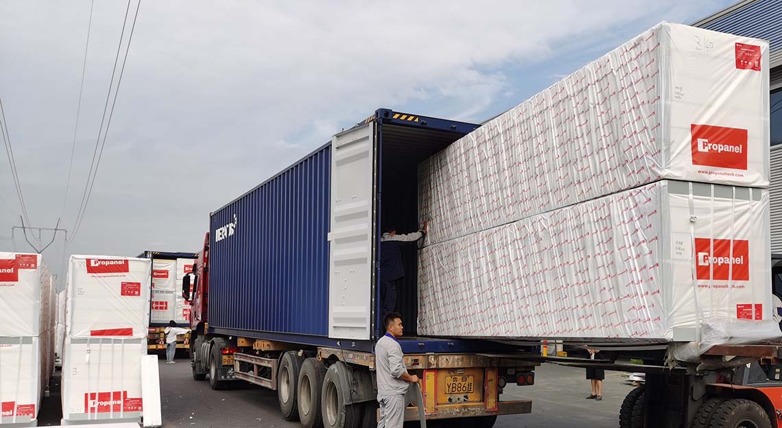 Propanel’s Custom Seismic-Resistant High-Density Structural Wall Panels Successfully Delivered to Santiago, Chile